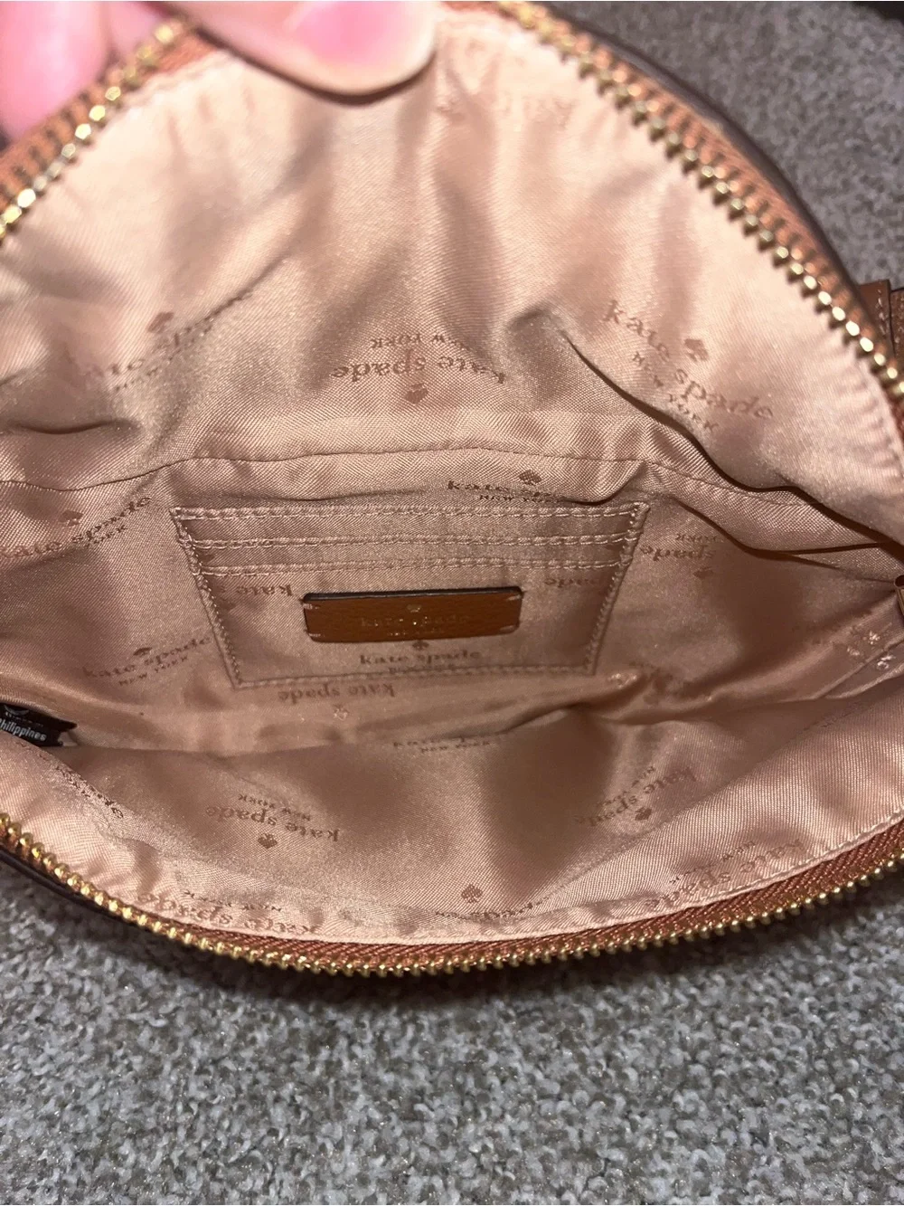 Kate Spade Leila Tan Leather Belt Bag